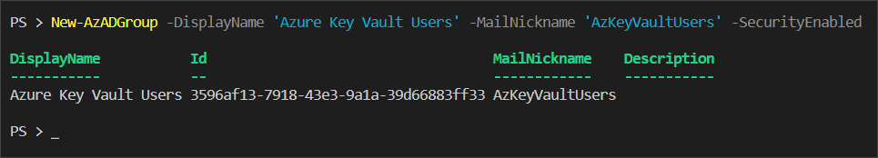 obtener valor secreto de Azure Key Vault