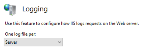 iis habilitar el registro