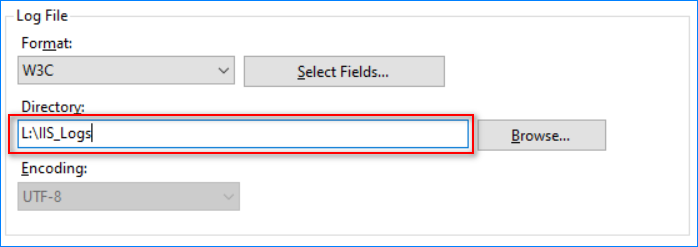 activar el registro de iis